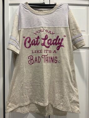 Disney Neutral Cream Graphic Tee with Tag